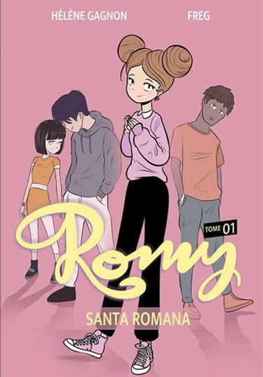 Page couverture du premier tome de la série de roman