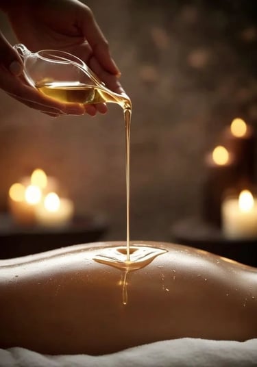 Private massage suite with dim lighting at Manila spa