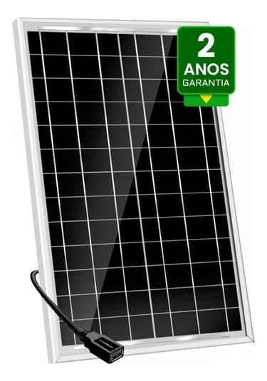 Carregador Solar 20W Turbo Placa Painel Portátil Potente Usb P/ Celular Powerbank 