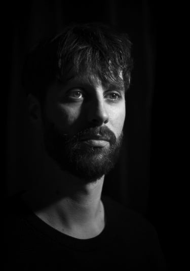 a man with a beard and a beard