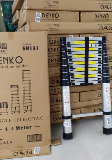 tangga teleskopik single 4 meter