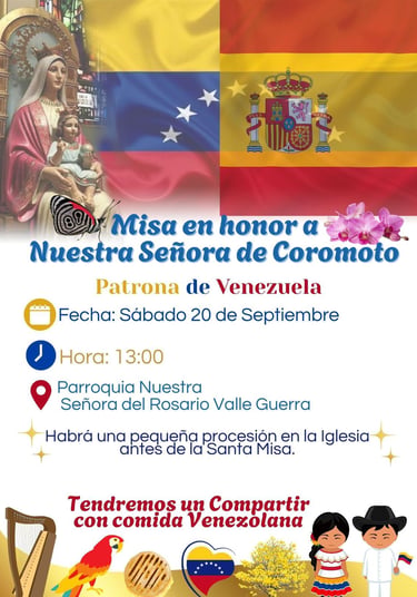 Misa Nuestra Señora de Coromoto en Valle Guerra
