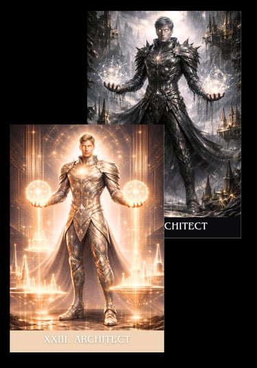Architect Archetype Light and Shadow Tarot Deck Subconscious Tarot