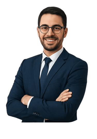 a man in a suit and tie smiling
