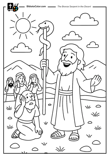 The Bronze Serpent in the Desert