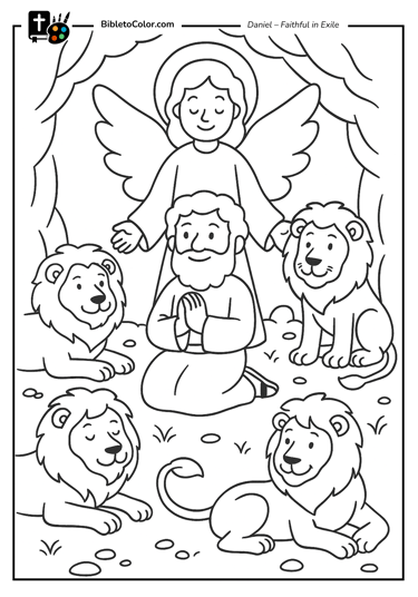 daniel and lions