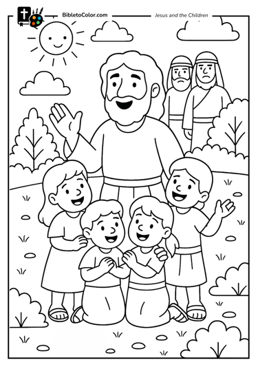 jesus and the children