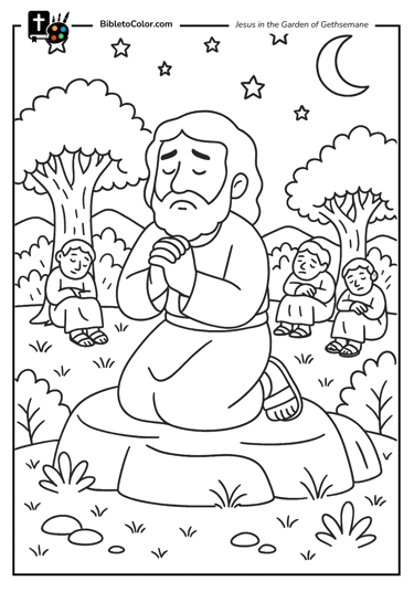 Jesus in the Garden of Gethsemane