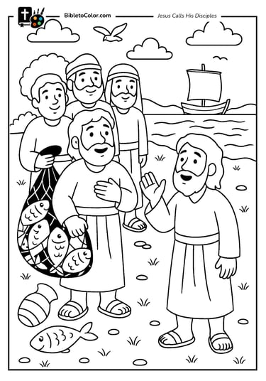 Jesus Calls His Disciples