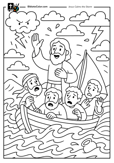 Jesus Calms the Storm
