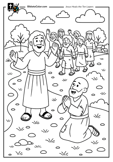 Jesus Heals the Ten Lepers