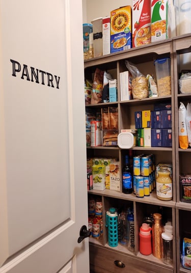 RevampT Spaces Organized Pantry -Tina Wilmhoff -RevampT Spaces Organizing Services
