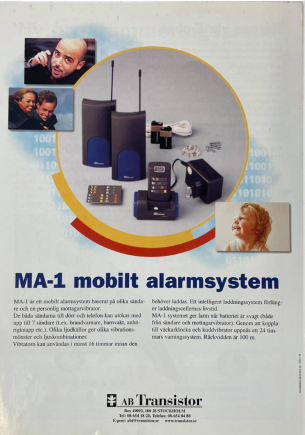 a magazine advertisement AB Transistor