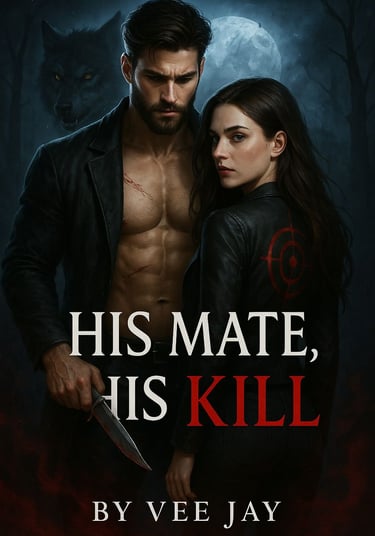His Mate, His Kill - Werewolf romance novel cover by Vee Jay - VJ & BB Premium Fiction