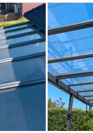 glasreinigung Haus büro Wintergarten
