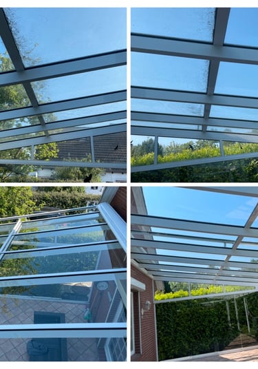 „Das Team von Valiulis Reinigung in Hamburg – Experten für Glasreinigung.“