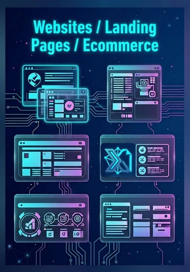 websites, Landing Pages, Ecommerce XRPeak