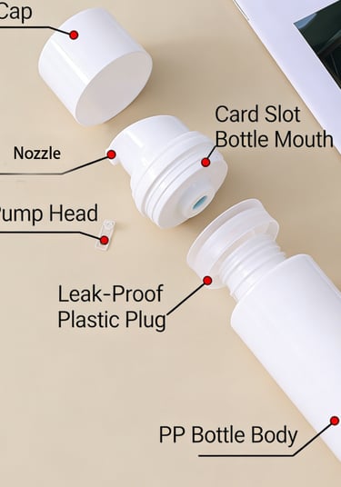 Airless pump bottle