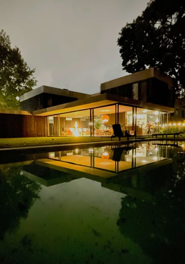 Aguado piscina y casa