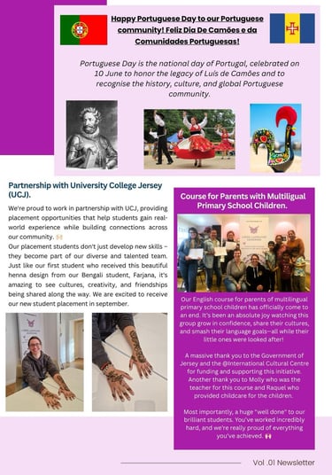 Read our latest monthly newsletter
