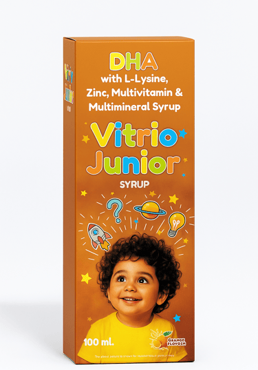 Vitrio Junior - Children's multivitamin with DHA by Strio Healthcare