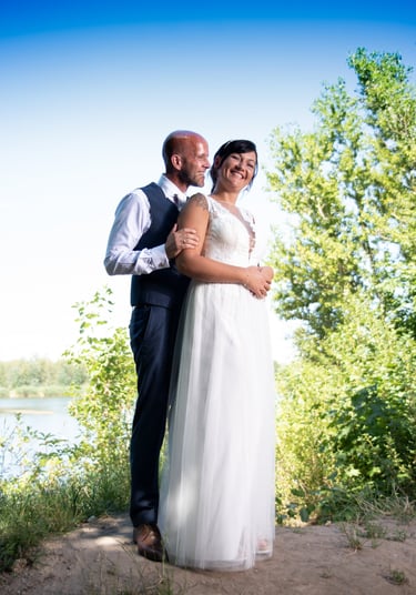 Spaß am Wasser, Brautpaar Shooting