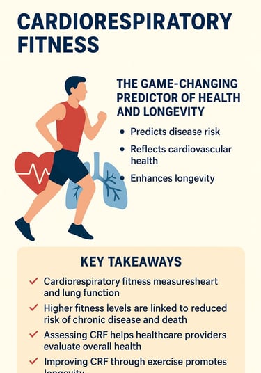 Cardiorespiratory Fitness: The Key Predictor of Health & Longevity