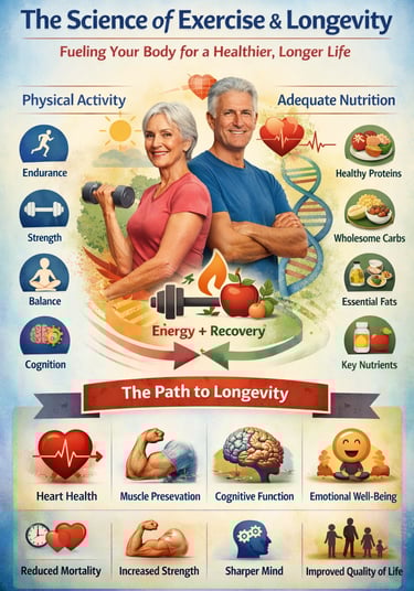 How to Build a "Disease-Proof" Body: The Synergistic Power of Calories and Movement