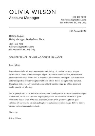 Cover letter expert writing 