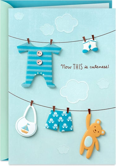 Hallmark Baby Shower Card for Boy