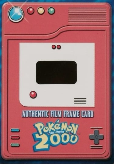 Authantic Film Frame Topps Pokémon The Movie 2000 front