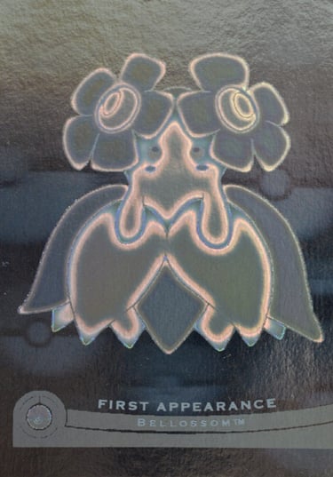 bellossom 3 of 6 First Appearance Hologram card Topps Pokémon The Movie 2000 front