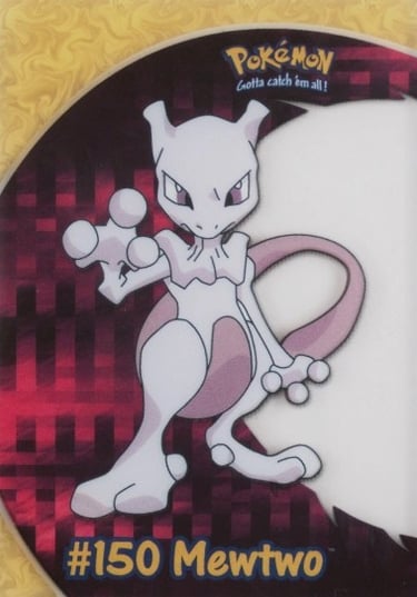 Clear Cards PC5 Mewtwo Topps Pokémon series 2 US front