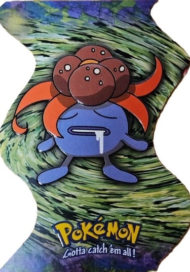 Die Cut EV5 of 12 Gloom Topps Pokémon series 2 US front