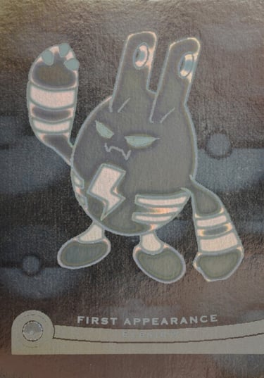 Elekid 4 of 6 First Appearance Hologram card Topps Pokémon The Movie 2000 front