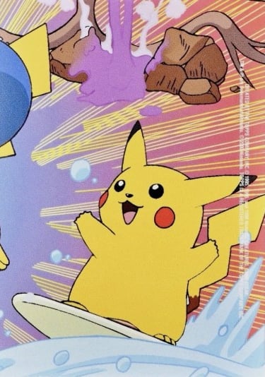 Stick ons 5 of 10 Topps Ditto Pokémon series 2 US back