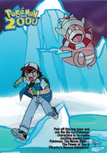 Stickers 1 of 10 Topps Pokémon The Movie 2000