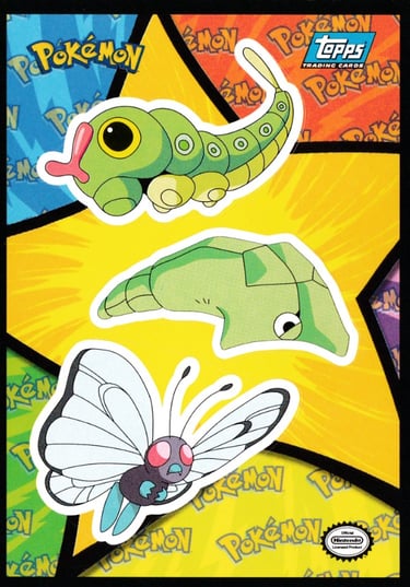 Stickers S11 Topps Pokémon the first movie