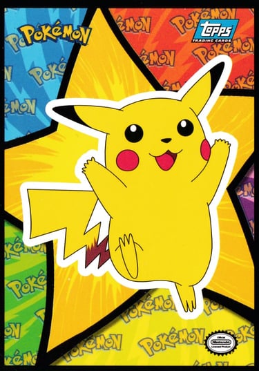 Stickers S5 Topps Pokémon the first movie