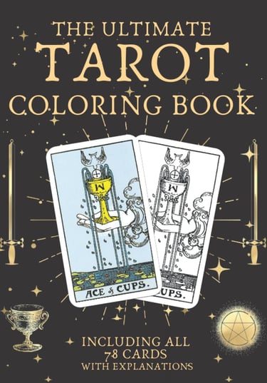 The Ultimate Tarot coloring book