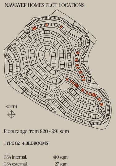 Stylish 2-3 bedroom homes in Nawayef West with sea views