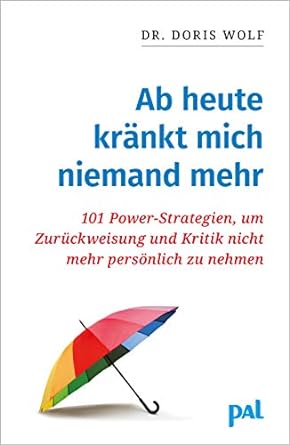 a book cover of a book with a colorful umbrella