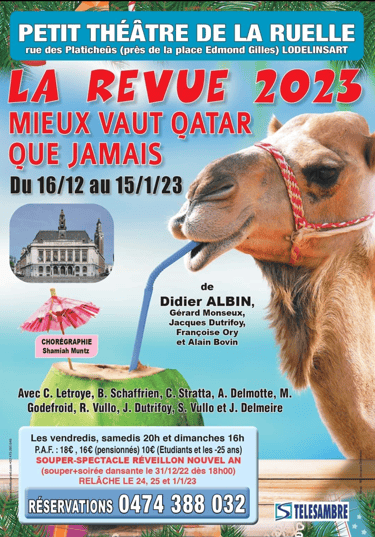 La revue carolo - petit théâtre de la ruelle - 2023
