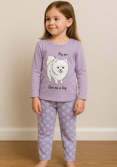 Pijama Infantil Longo de Inverno