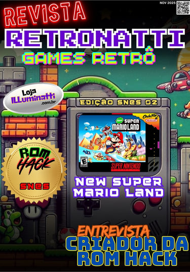 Capa da revista Retronatti edição Snes 02