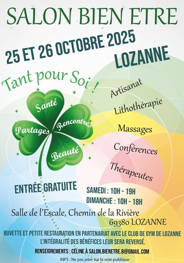 Salon lozanne 25 et 26 octobre 2026