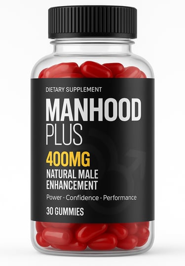 Bouteille de Manhood Plus