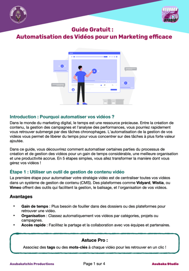 Guide : automatisation des Vidéos pour un Marketing efficace