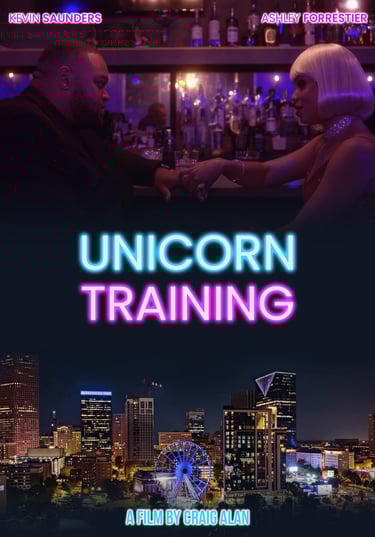 film poster of unicorn training