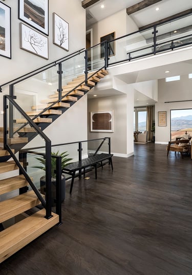 Stairs cleaning and floor cleaning in Henderson & Green Valley